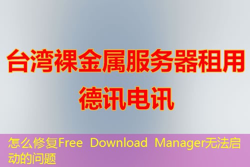 怎么修復Free Download Manager無法啟動的問題