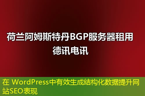 在 WordPress中有效生成結(jié)構(gòu)化數(shù)據(jù)提升網(wǎng)站SEO表現(xiàn)